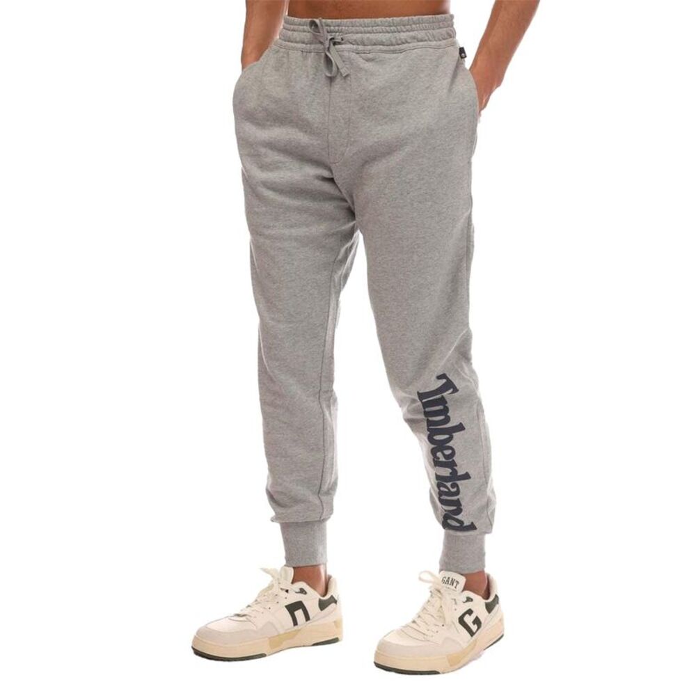 Timberland Mens Logo Sweatpants / Gray